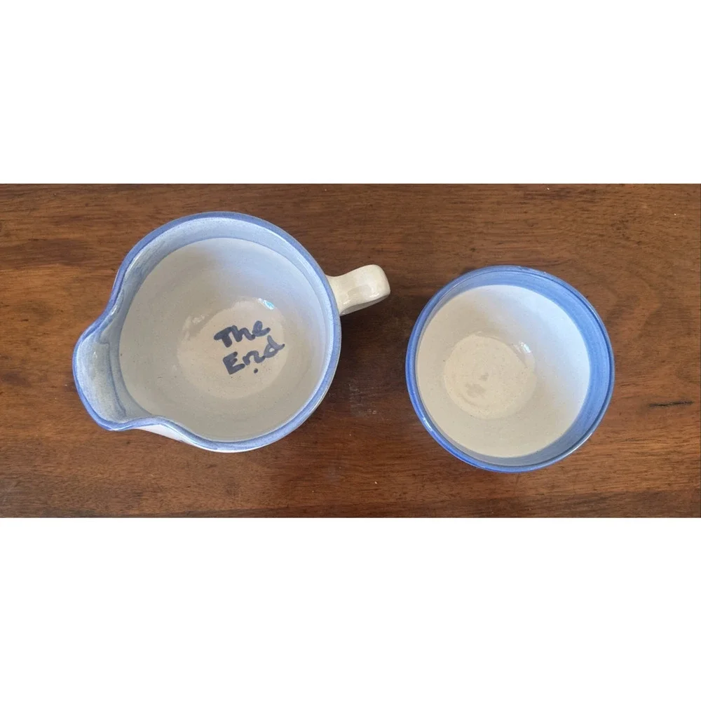M.A. Hadley Pottery Cow 